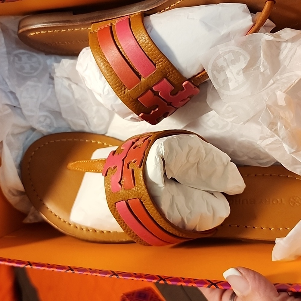 Tory Burch Leigh 05mm Sandal - Tumbled
